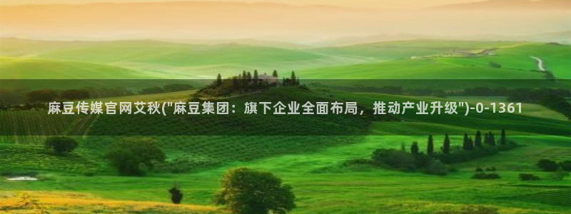 麻豆内容服务